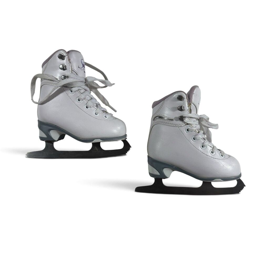 Soft Skate by Jackson Figure Ice Skates US Youth/Junior Size 8- White, 6 1/3 - Picture 3 of 7